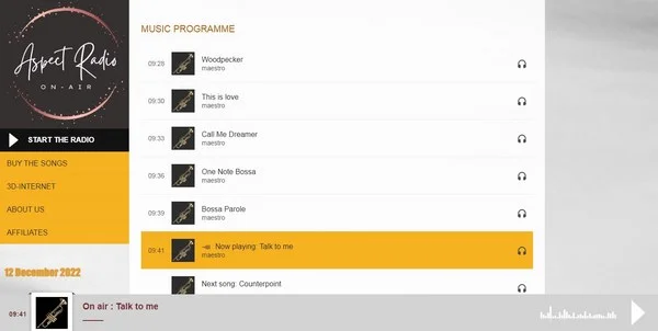 Aspect-Radio — Media Streaming
