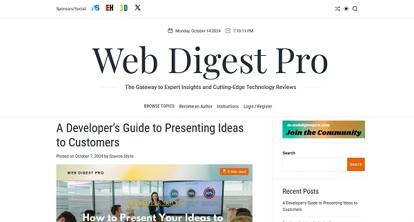 Online Technology Magazine