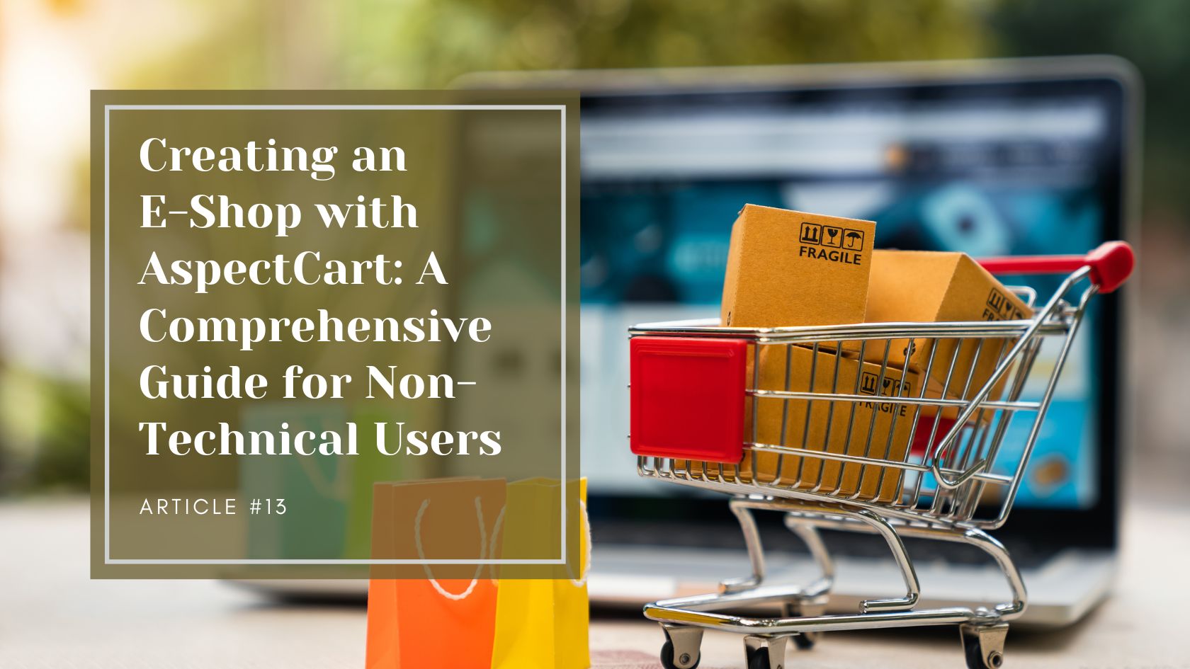 Creating an E-Shop with AspectCart: A Comprehensive Guide for Non-Technical Users